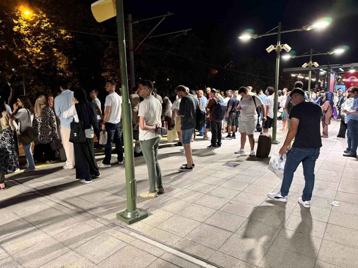 Florya’da Marmaray Arızalandı