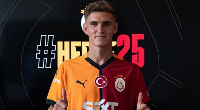 Galatasaray'ın yeni transferi Elias Jelert, çok mutlu ve heyecanlı