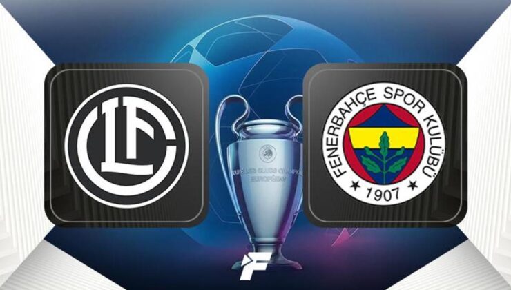 CANLI |                     Lugano – Fenerbahçe maçı ne zaman, saat kaçta hangi kanalda? Muhtemel 11'ler (Şampiyonlar Ligi 2. eleme turu)
