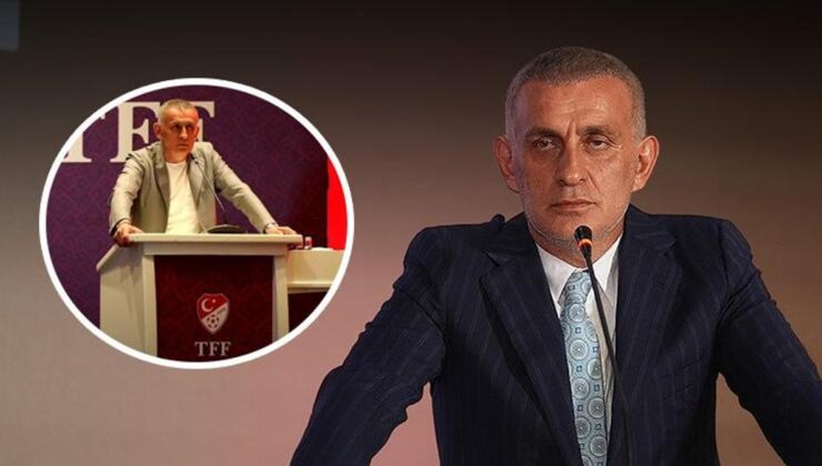 TFF Başkanı İbrahim Hacıosmanoğlu'ndan hakemlere tam destek: Arkanızda bir dağ gibi duracağız