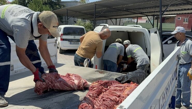 Adana’da 1.5 ton at ve eşek eti yakalattı: Savunmasıyla şaşkına çevirdi