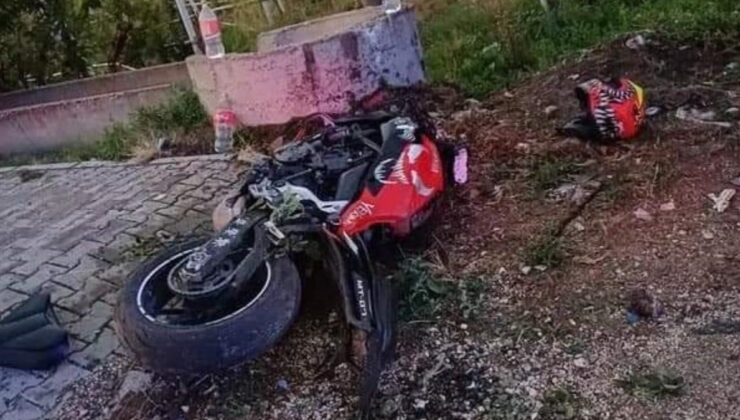 Antalya’da motosikletli zabıta memuru kazada hayatını kaybetti
