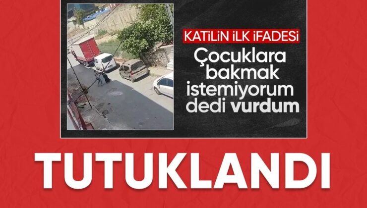 Arnavutköy’de sokak ortasında silahla eşini öldüren koca tutuklandı