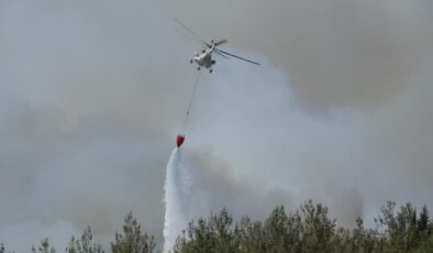 Çanakkale yangınında uçaklar  708 sorti yaptı, 146 saat havada kaldı