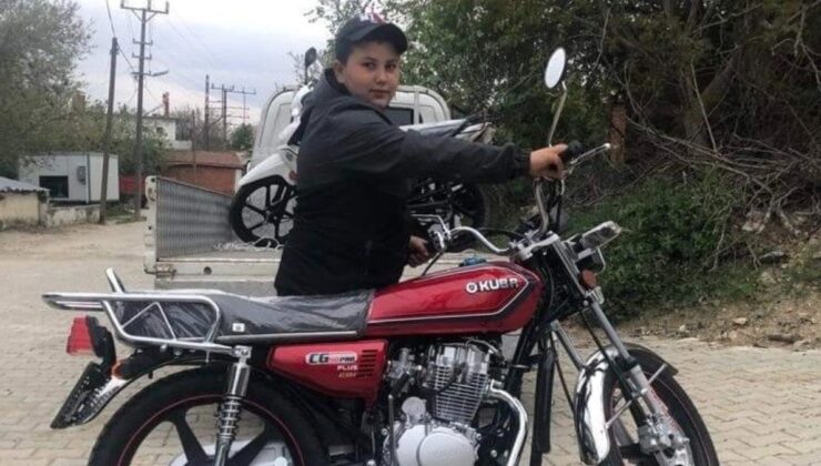 Çanakkale’de 13 yaşındaki çocuk motosiklet kazasında can verdi