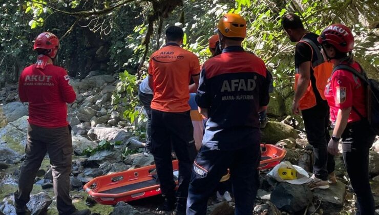 Giresun’da kayıp kadının cansız bedeni derede bulundu