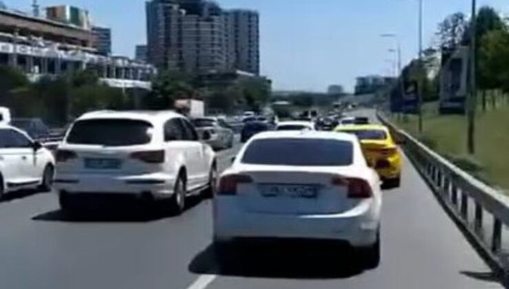 İstanbul’da trafiği durduran düğün konvoyu kazaya neden oldu