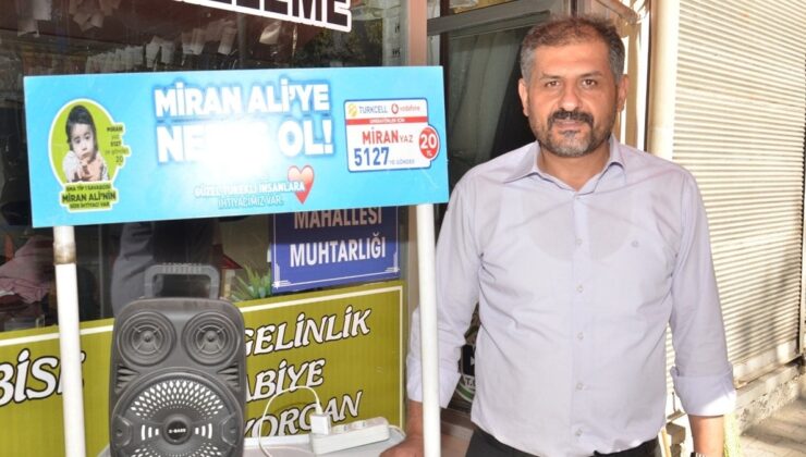 Kahramanmaraş’ta SMA hastası için hazırlanan yardım kutusu çalındı