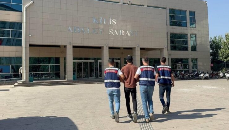 Kilis’te terör operasyonunda yakalanan zanlı tutuklandı