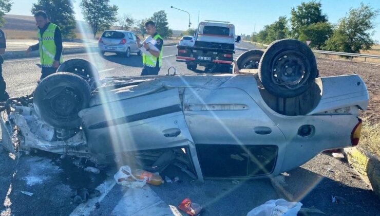 Konya’da feci trafik kazası: 4’ü çocuk 6 yaralı