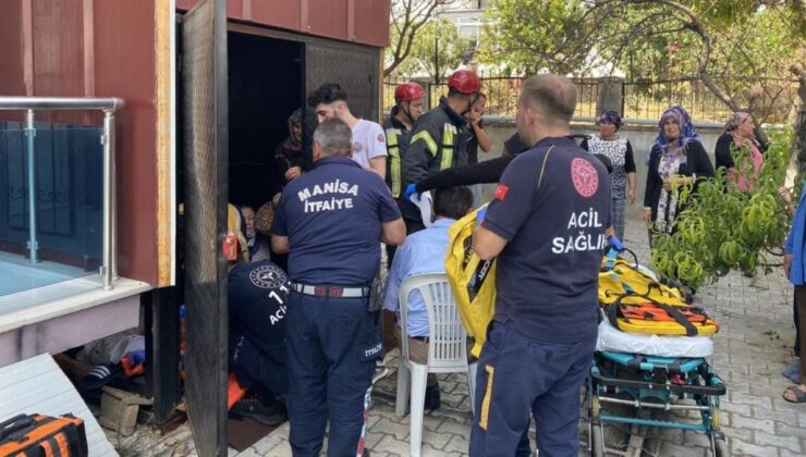 Manisa’da engelli asansörü zemine çakıldı: 4 kişi yaralandı