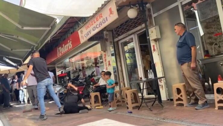 Manisa’da eşini sokak ortasında öldüresiye döven şahıs tutuklandı