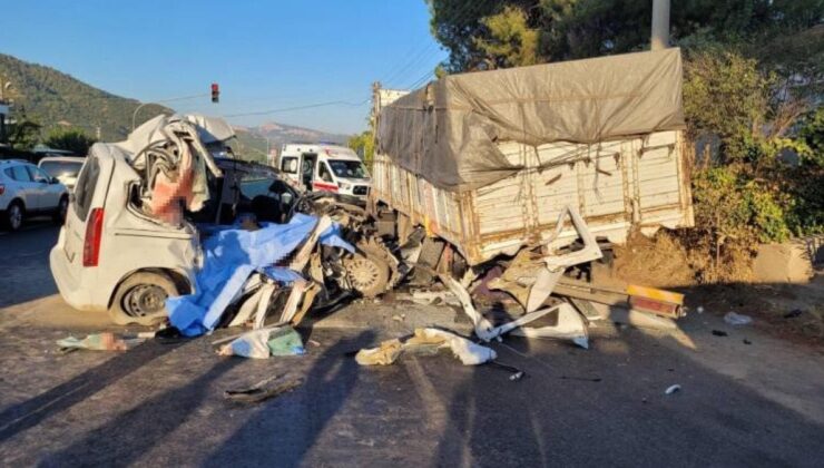 Manisa’da trafik kazası: 4 ölü