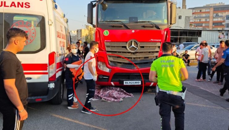 Mardin’de feci kaza! Tırın altında kalan kadının son anları