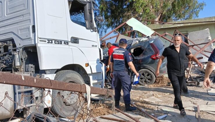 Mersin’de trafik kazası: 1 ölü 6 yaralı