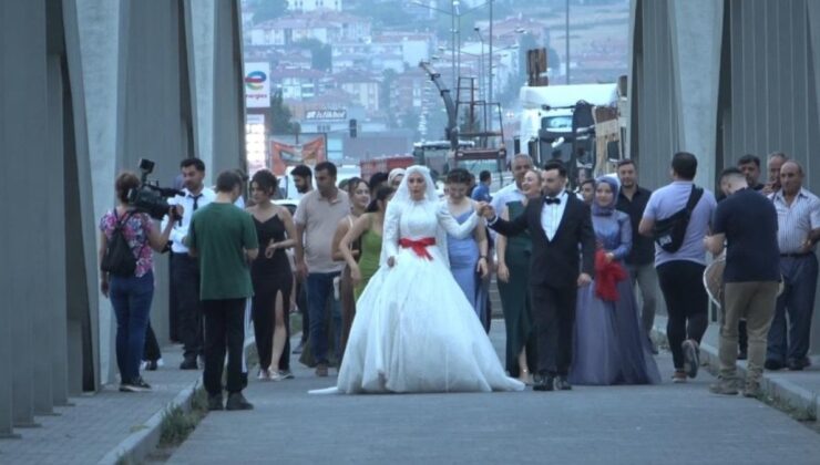 Samsun’da düğünlerde uygulanan gelenek dikkati çekti