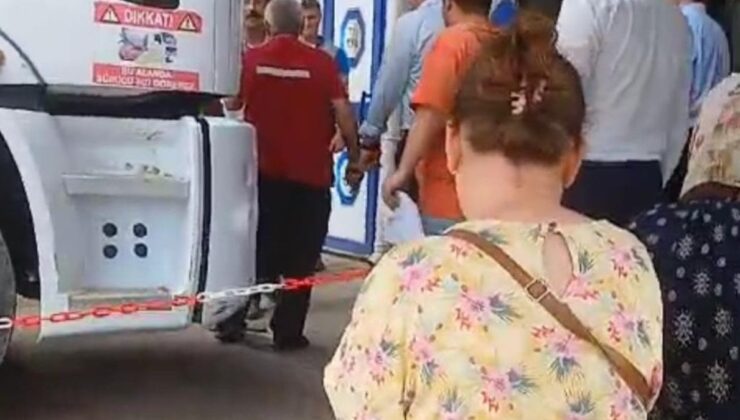 Tekirdağ’da tır şoförü çılgına döndü, tehditler savurdu