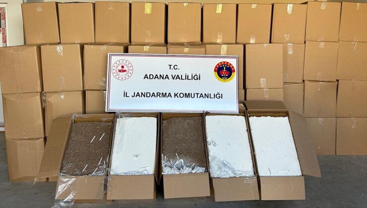 Adana’da kaçakçılık operasyonu: 2 gözaltı