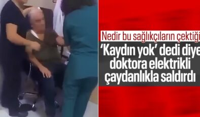 Adana’da kendisini muayene eden doktoru “elektrikli çaydanlık” ile dövdü