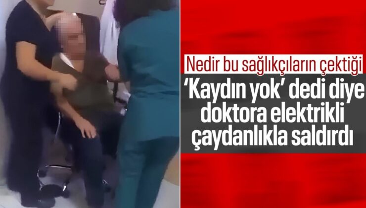 Adana’da kendisini muayene eden doktoru “elektrikli çaydanlık” ile dövdü