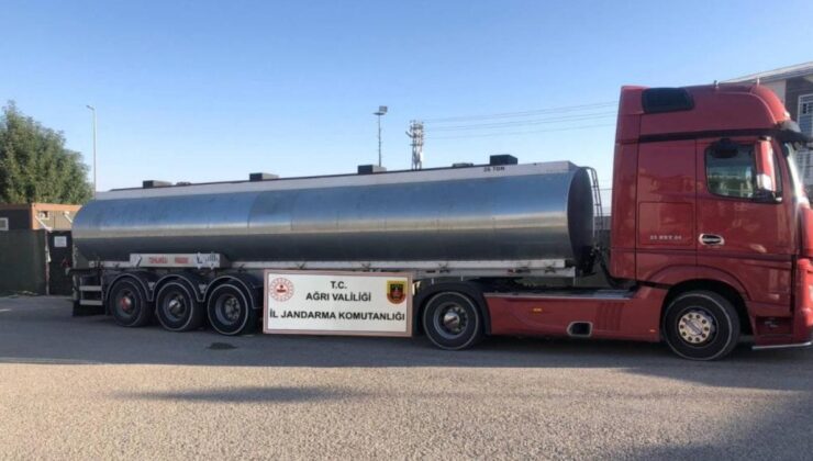 Ağrı’da 13 ton 700 litre kaçak akaryakıt ele geçirildi