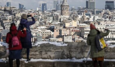 Ağustosta Türkiye’ye gelen yabancı turist sayısı 6,8 milyon oldu