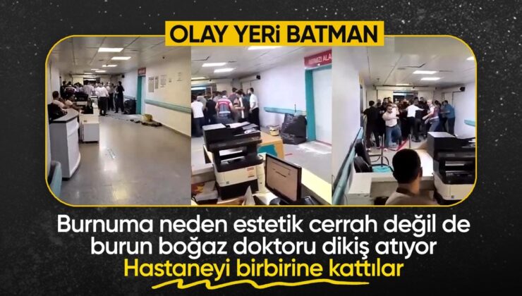 Batman’da cerrah beğenmeyen hasta yakınları doktora saldırdı