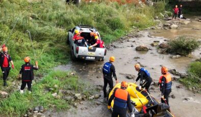 Çotanak Off Road, Dereli Yolu Üzerinde Gerçeği Aratmayan Tatbikata Katıldı