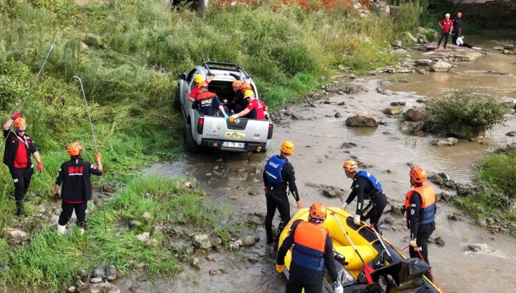 Çotanak Off Road, Dereli Yolu Üzerinde Gerçeği Aratmayan Tatbikata Katıldı