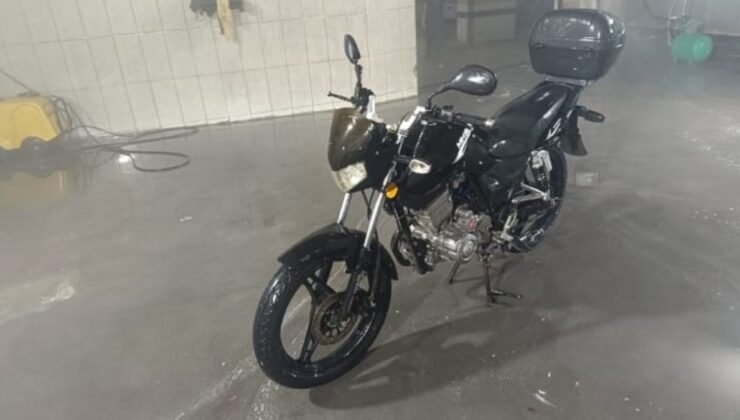 Elazığ’da denemek için bindiği motosikleti çaldı