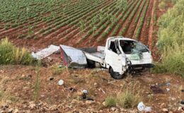 Gaziantep’te tarım işçilerini taşıyan pikap devrildi: 1 ölü 22 yaralı