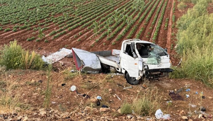 Gaziantep’te tarım işçilerini taşıyan pikap devrildi: 1 ölü 22 yaralı