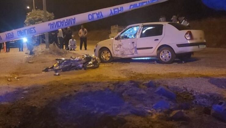 Hatay’da motosikletle otomobil çarpıştı: 1 ölü 1 yaralı