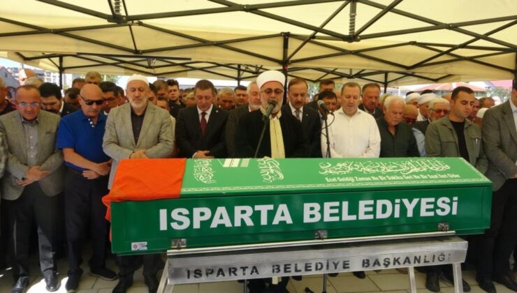 Isparta Belediye Başkanı’nın kızı son yolculuğuna uğurlandı