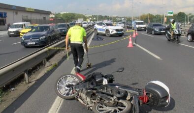 İstanbul’da motosiklet kazası: 1 ölü