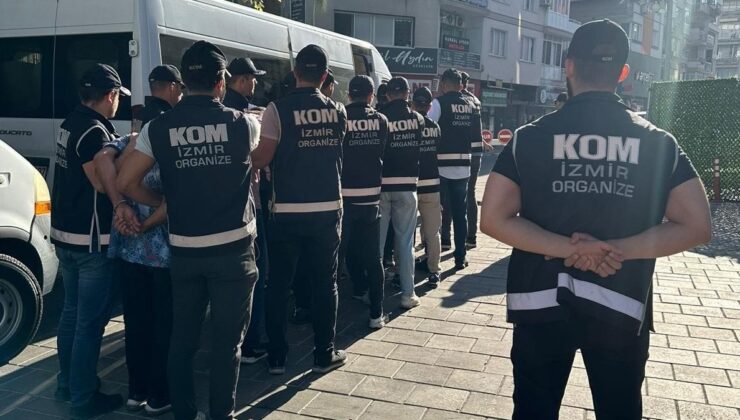 İzmir’de ‘silah imalat atölyesi’ kuran çeteye yönelik operasyonda 16 gözaltı