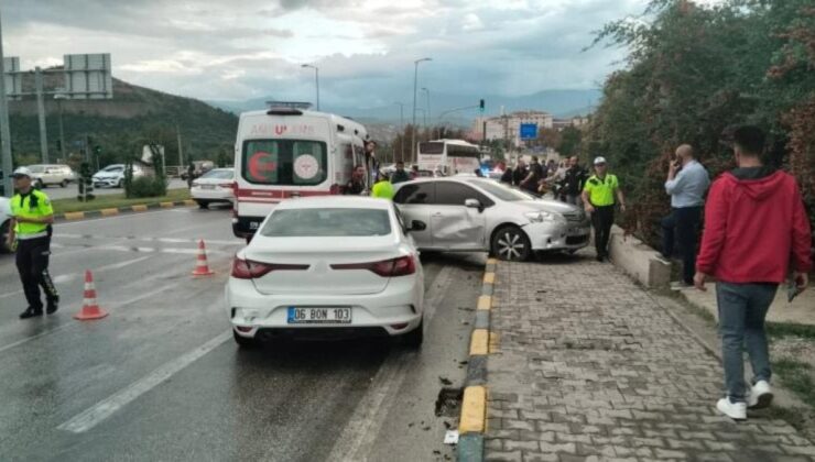 Karabük’te 6 araçlı zincirleme trafik kazası: 4 yaralı