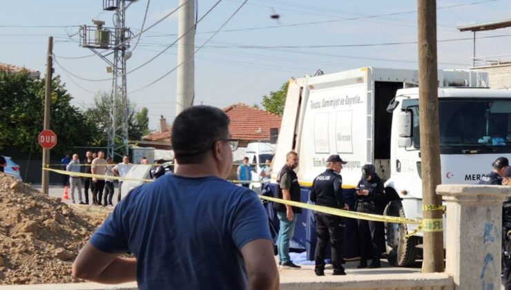 Konya’da okula giderken kamyonun altında kaldı