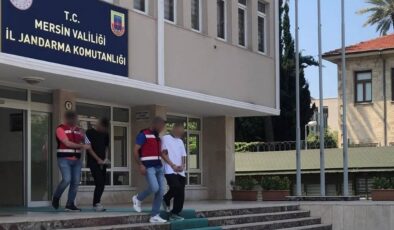 Mersin’de kesinleşmiş hapis cezası bulunan 2 hükümlü yakalandı