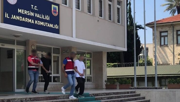 Mersin’de kesinleşmiş hapis cezası bulunan 2 hükümlü yakalandı