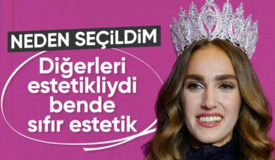 Miss Turkey birincisi İdil Bilgen, neden seçildiğini açıkladı