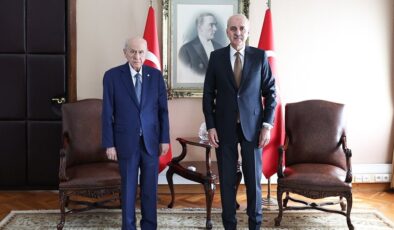 Numan Kurtulmuş, Devlet Bahçeli’yi ziyaret etti