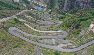 Ordu’da 21 virajlı yol vatandaşların kabusu oldu