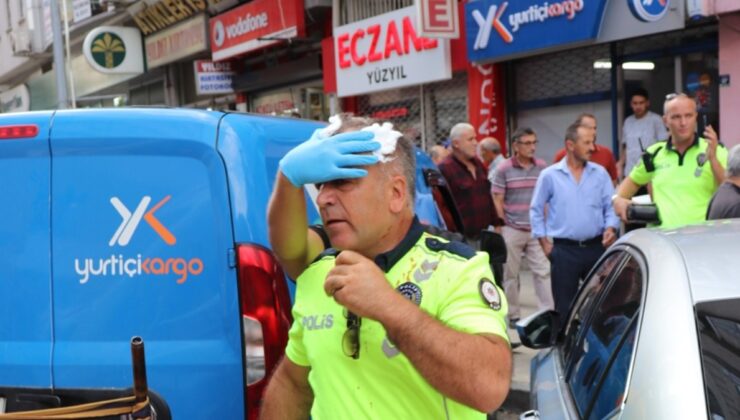 Ordu’da torununa ceza kesen polise saldırdı