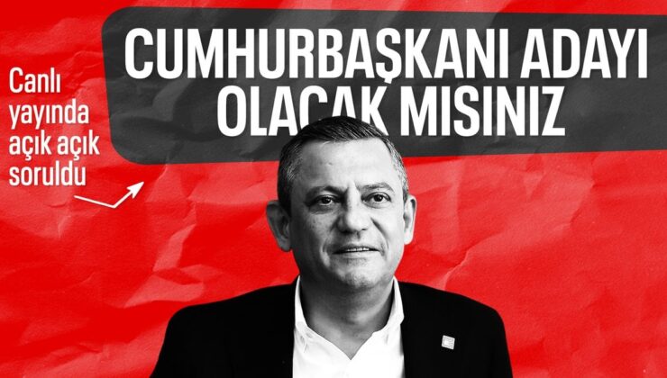 Özgür Özel: Cumhurbaşkanı adayı değilim