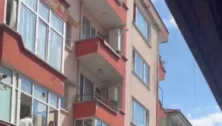 Sakarya’da polisten kaçan kişi, 4. kattan düştü