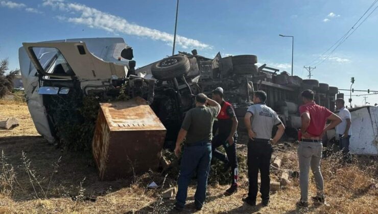 Şanlıurfa’da tır ve otomobil çarpıştı: 1 ölü