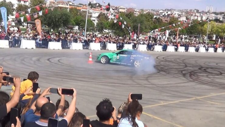 Tekirdağ’da drift ve modifiye festivali