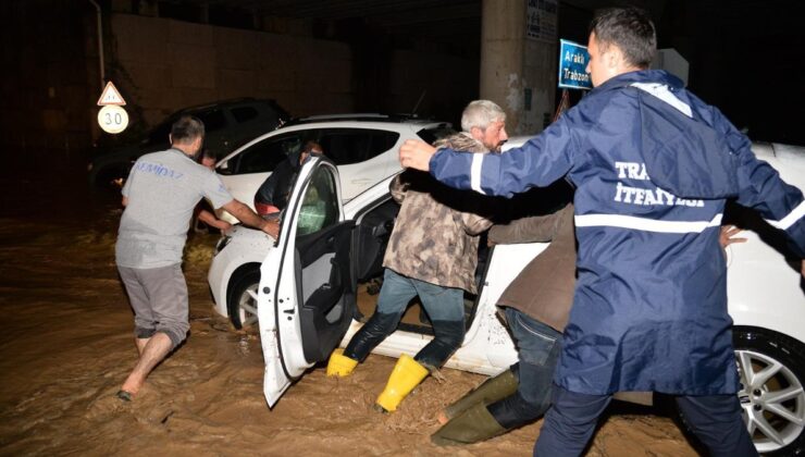 Trabzon’da sağanak sonrası afetin bilançosu belli oldu