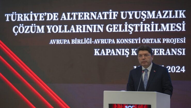 Yılmaz Tunç’tan ‘arabuluculuk’ açıklaması: Yüzde 83’ü uzlaşmayla neticelendi